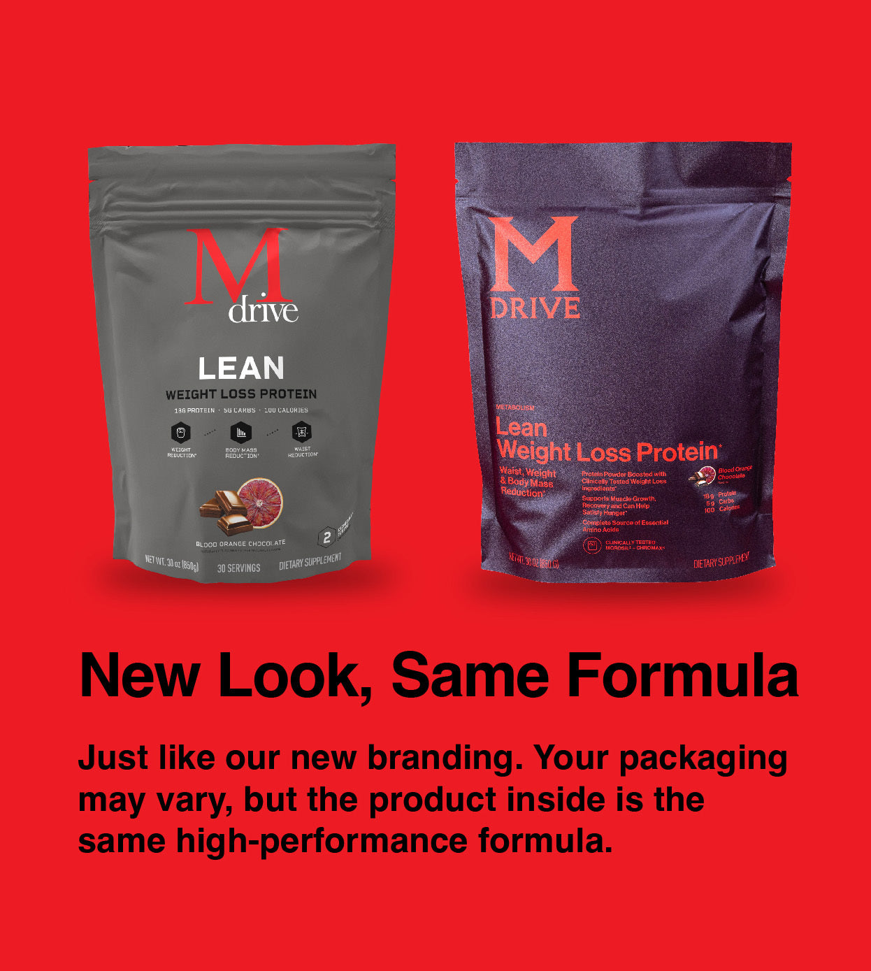 M Drive Lean New Look, Same Formula