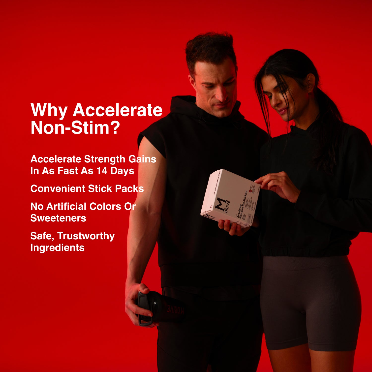 Why M Drive Accelerate Non-Stim Pre-Workout?