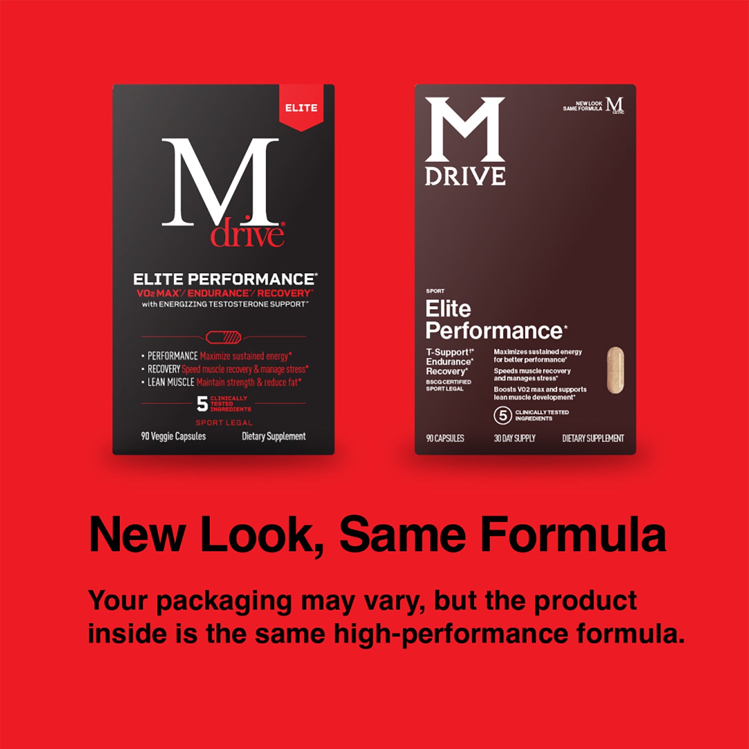 M Drive Elite New Look, Same Formula