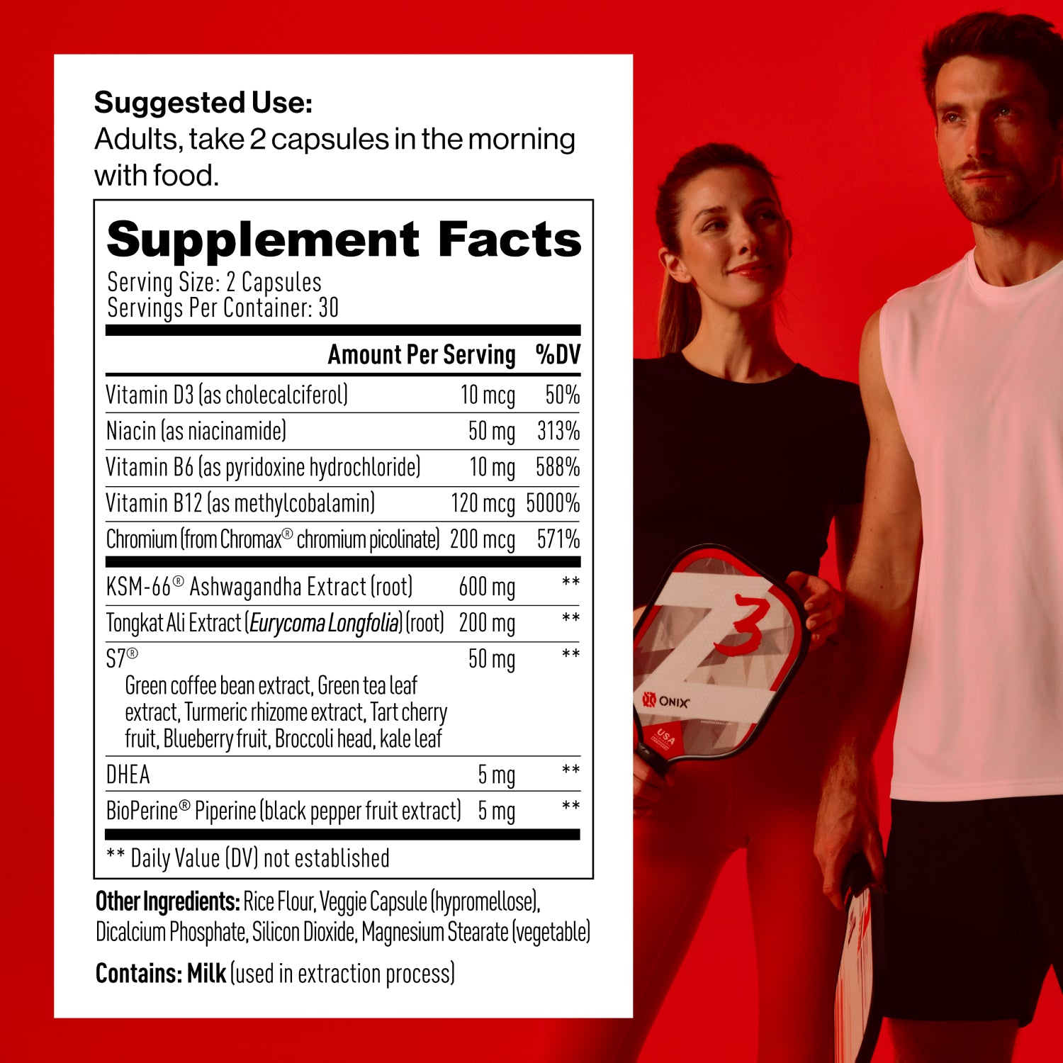 M Drive Prime Supplement Facts