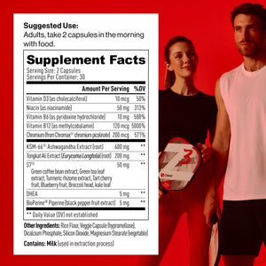 M Drive Prime Supplement Facts