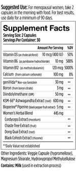 Load image into Gallery viewer, Internal Harmony Menopause Relief Supplement Facts
