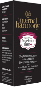 Internal Harmony Progesterone Cream plus Estriol